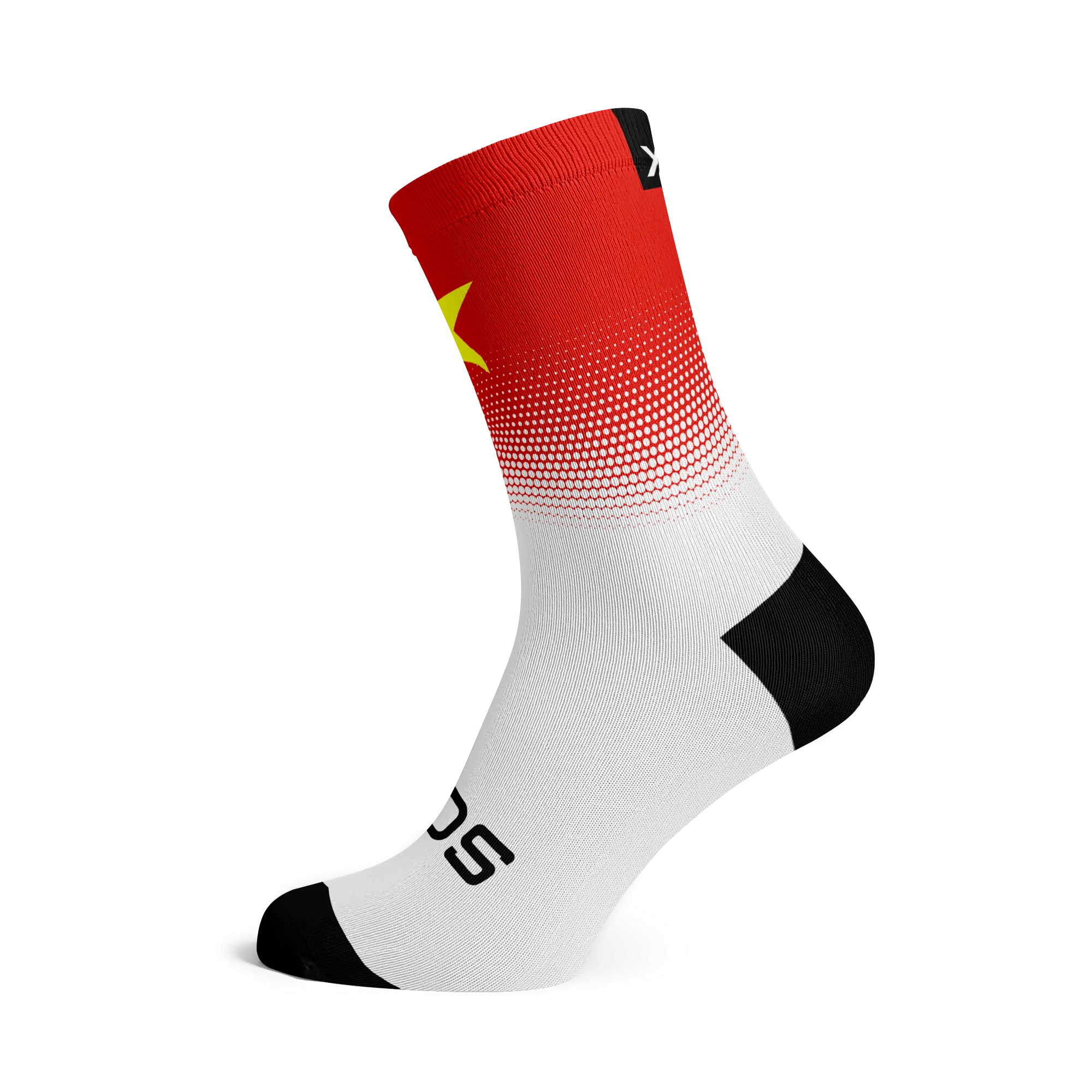 Vietnam Flag Socks