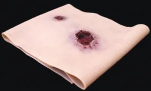 Wearable Wounds GSW to Leg