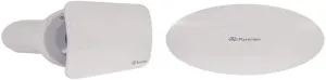 Xpelair 4" Simply Contour Silent CV4 bathroom extractor fan CV4SR, White