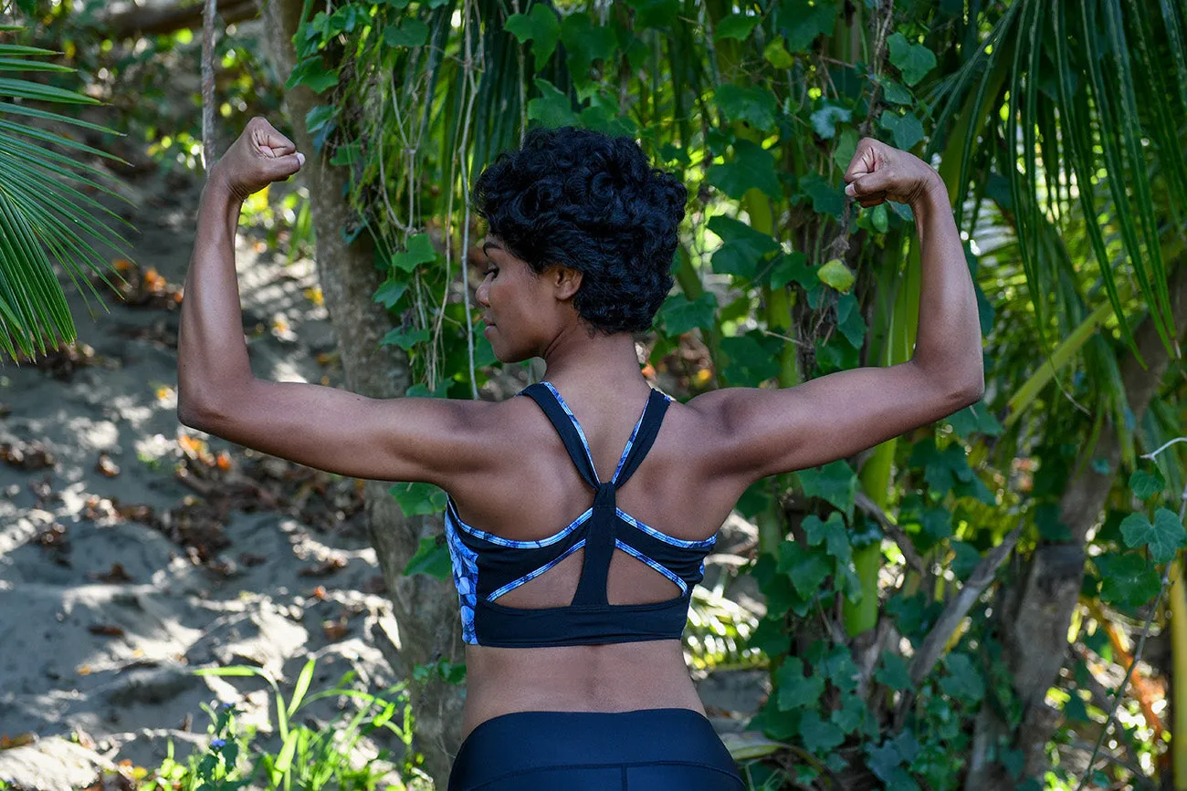 ZIP FRONT CAIRNS CROP // TECHTONIC & BLACK